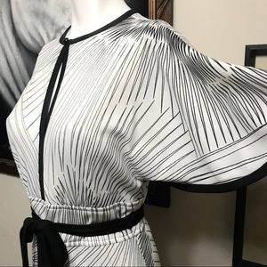 Vintage Julie Miller Keyhole Palazzo Jumpsuit